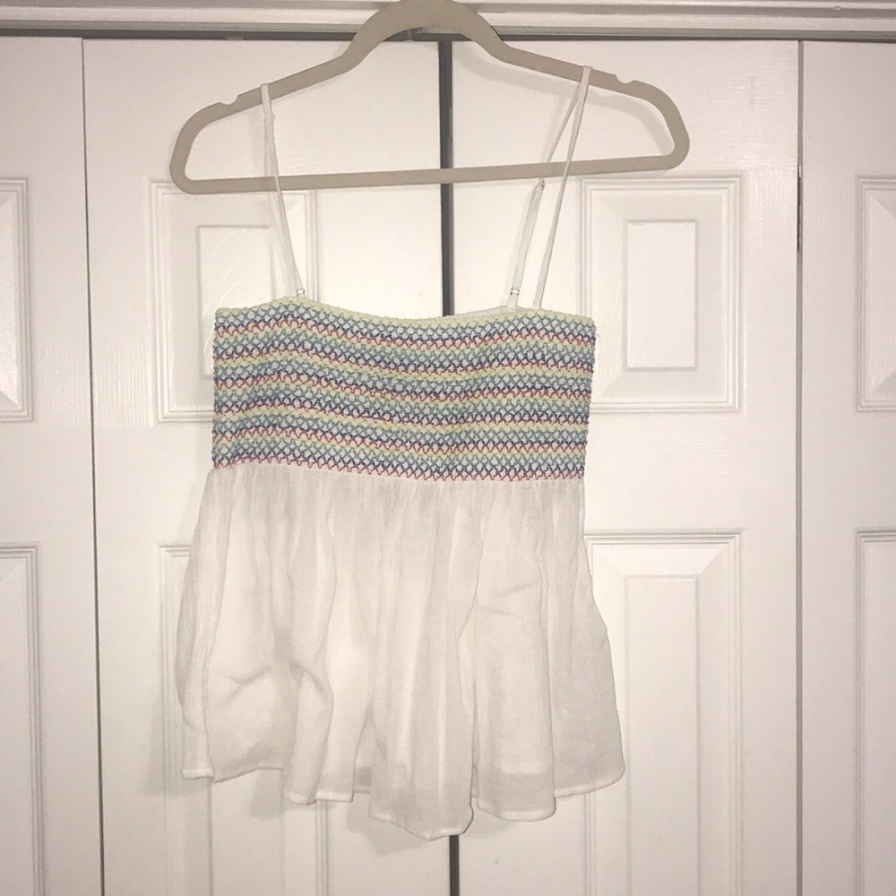 Smocked Flowy Top